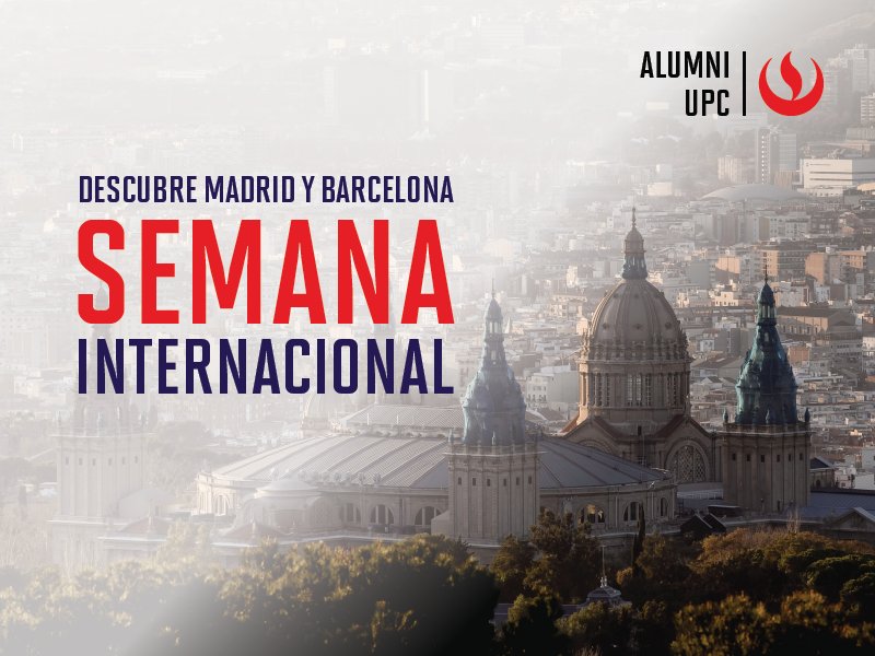 SEMANA INTERNACIONAL ALUMNI UPC 2027 (GENERAL)